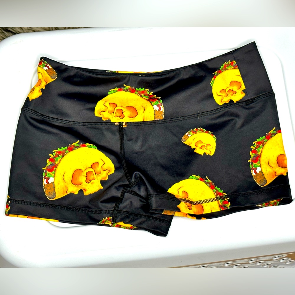 Feed me fight me Taco Tuesday shorts size small